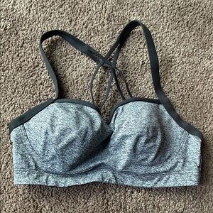 VSX SPORT Gray Strappy Bralette